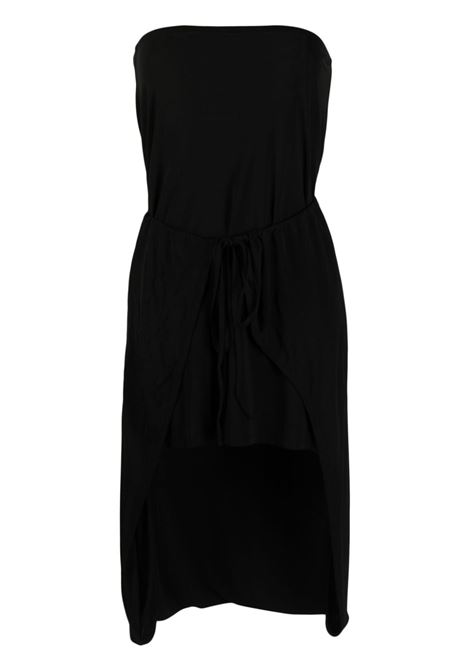 Black midi dress - women